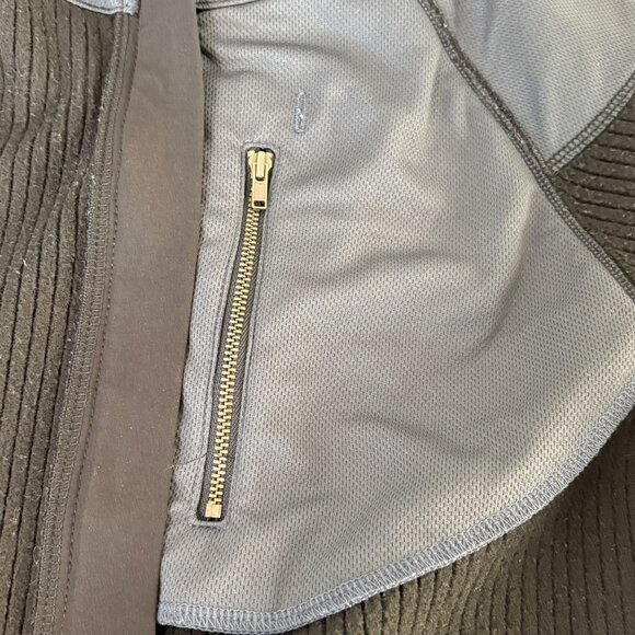 Voormi Full Zip Jacket Coat Womens L Black Pockets Wool Blend Company Logo USA - Picture 11 of 13